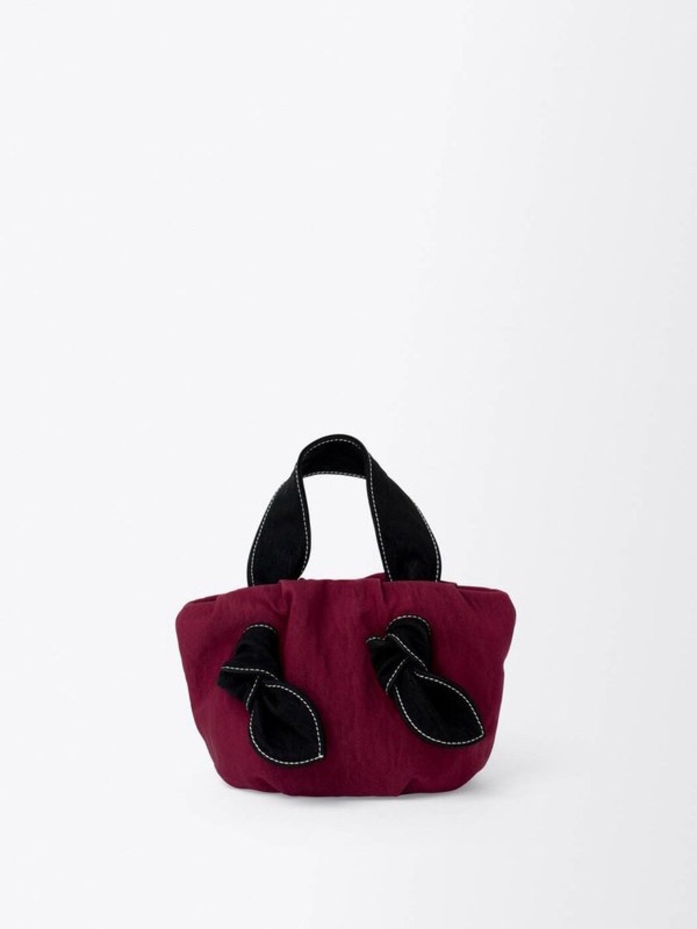 STAUD Ronny Bag in Raspberry/Black
